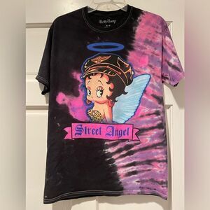 Betty Boop Street Angel Tee Size Medium